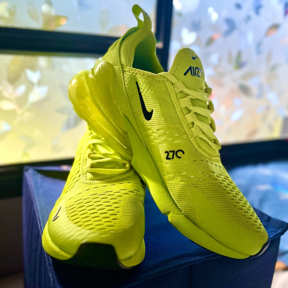 Nike Air Max 270 Atomic Green/Black/Lt Lemon Twist Women's Shoe